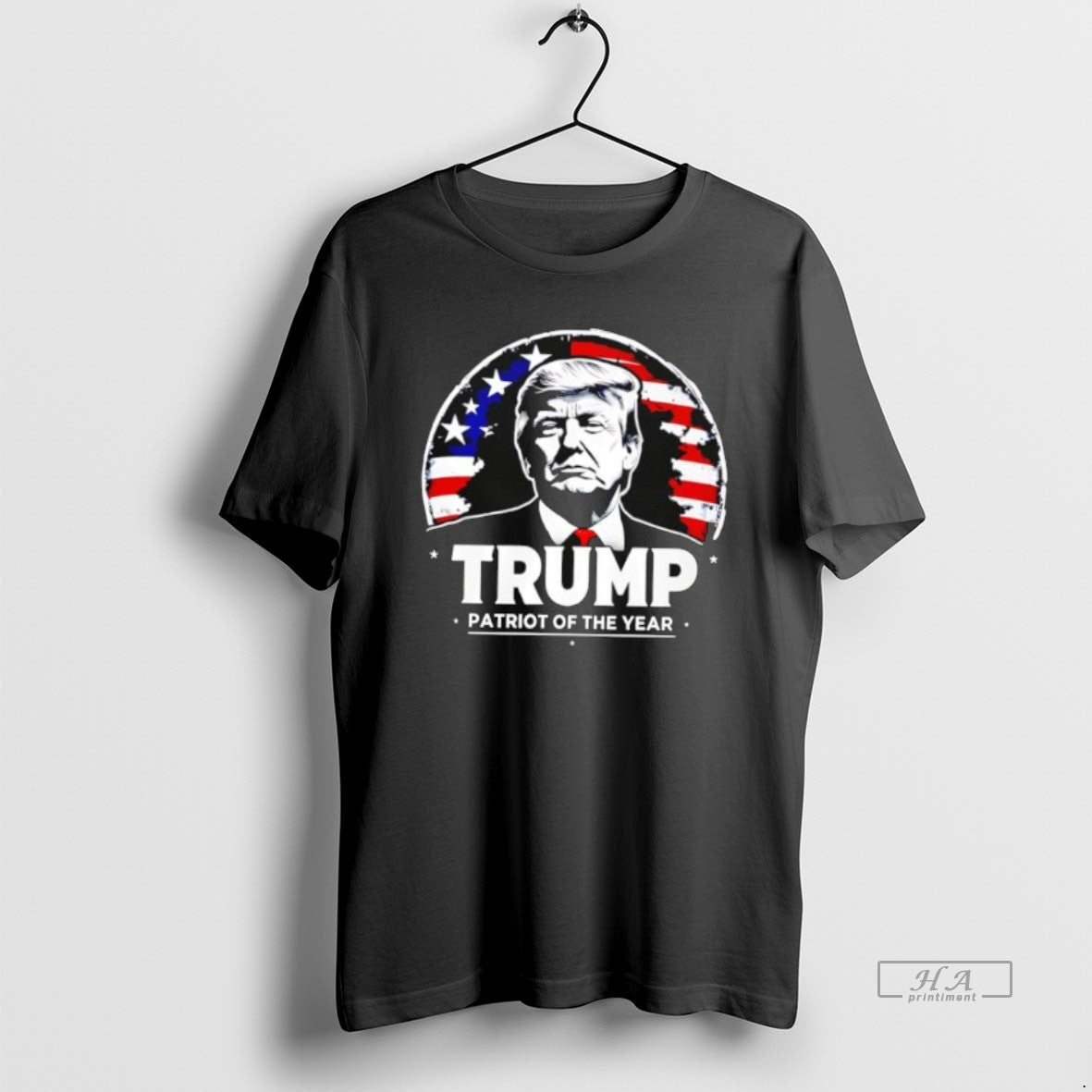 Official Trump Patriot Of The Year Retro Stylish - Adult & Kids T-Shirts, Sweatshirts & Hoodies apparel design preview 1