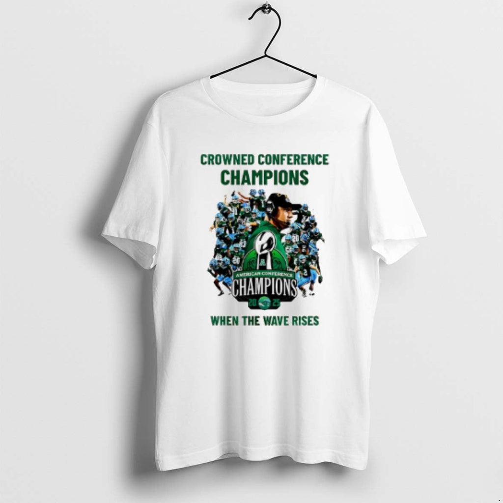 Official Tulane Green Wave 2025 American Athletic - Adult & Kids T-Shirts, Sweatshirts & Hoodies apparel design preview 1