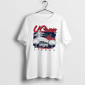 Official Uconn Huskies Welcome To Storrs - Adult & Kids T-Shirts, Sweatshirts & Hoodies apparel design preview 1