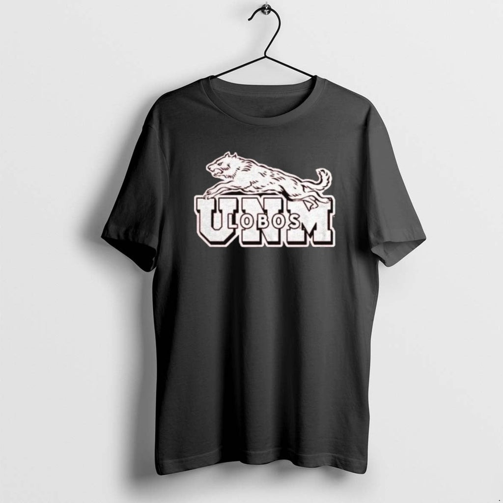 Official Unm Lobos Leaping Wolf Vintage - Adult & Kids T-Shirts, Sweatshirts & Hoodies apparel design preview 1