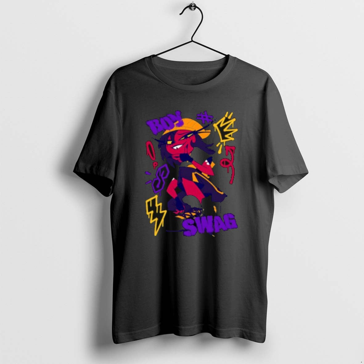 Official Unhappy Campers Boy Swag Art - Adult & Kids T-Shirts, Sweatshirts & Hoodies apparel design preview 1