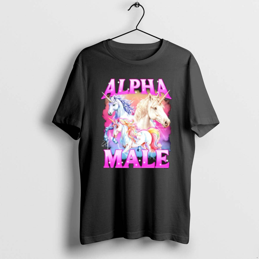 Official Unicorn Alpha Male Funny - Adult & Kids T-Shirts, Sweatshirts & Hoodies apparel design preview 1
