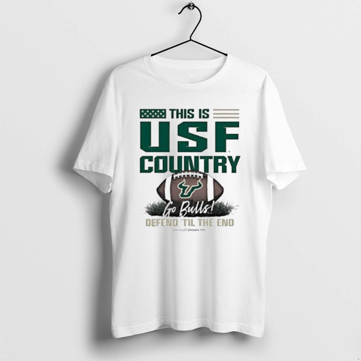 Official University Of South Florida Bulls Football - Adult & Kids T-Shirts, Sweatshirts & Hoodies apparel design preview 1