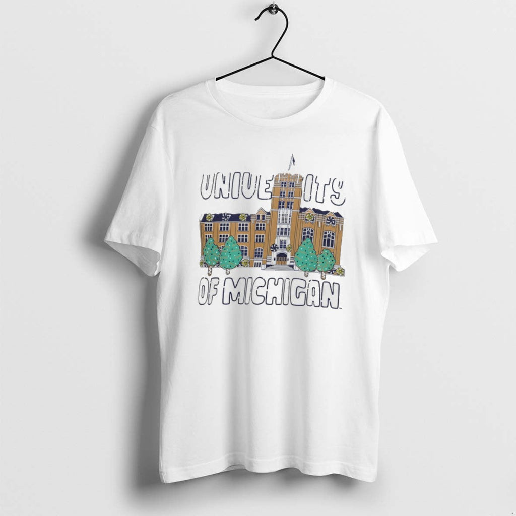 Official University Of Michigan Wolverines Christmas - Adult & Kids T-Shirts, Sweatshirts & Hoodies apparel design preview 1