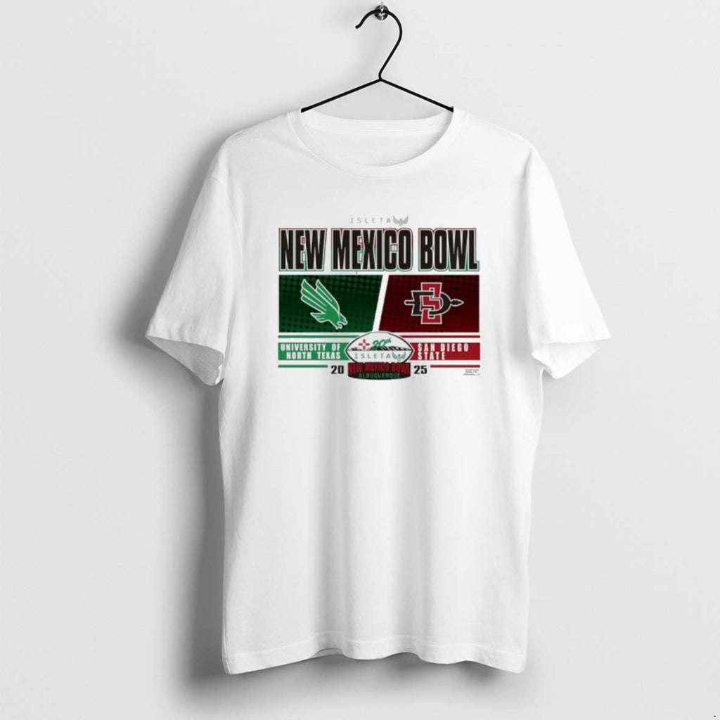 Official University Of North Texas Vs San Diego State - Adult & Kids T-Shirts, Sweatshirts & Hoodies apparel design preview 1