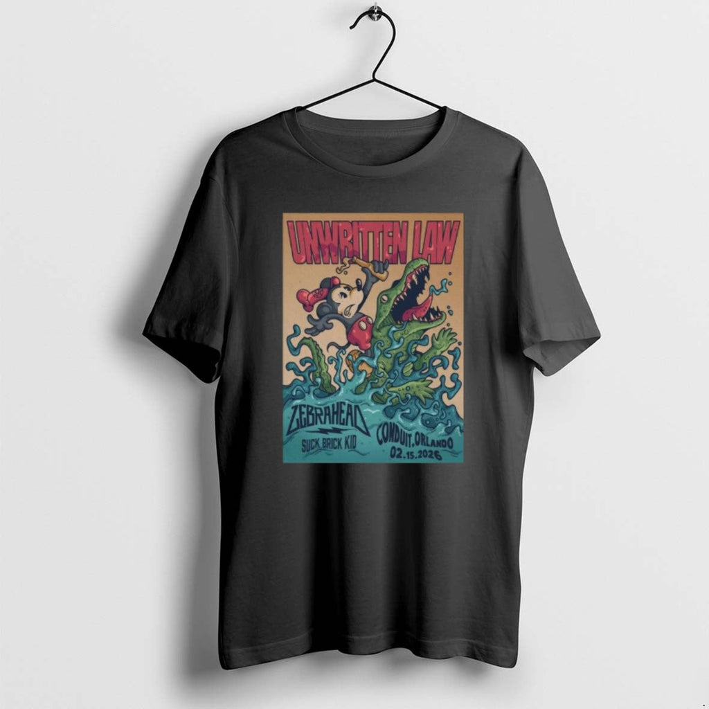 Official Unwritten Law In Winter Park Fl On Feb 15 - Adult & Kids T-Shirts, Sweatshirts & Hoodies apparel design preview 1