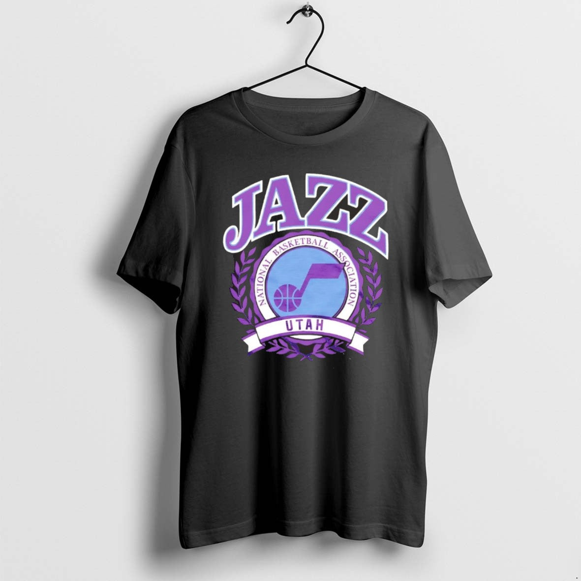 Official Utah Jazz Nba Crest Chriast - Adult & Kids T-Shirts, Sweatshirts & Hoodies apparel design preview 1