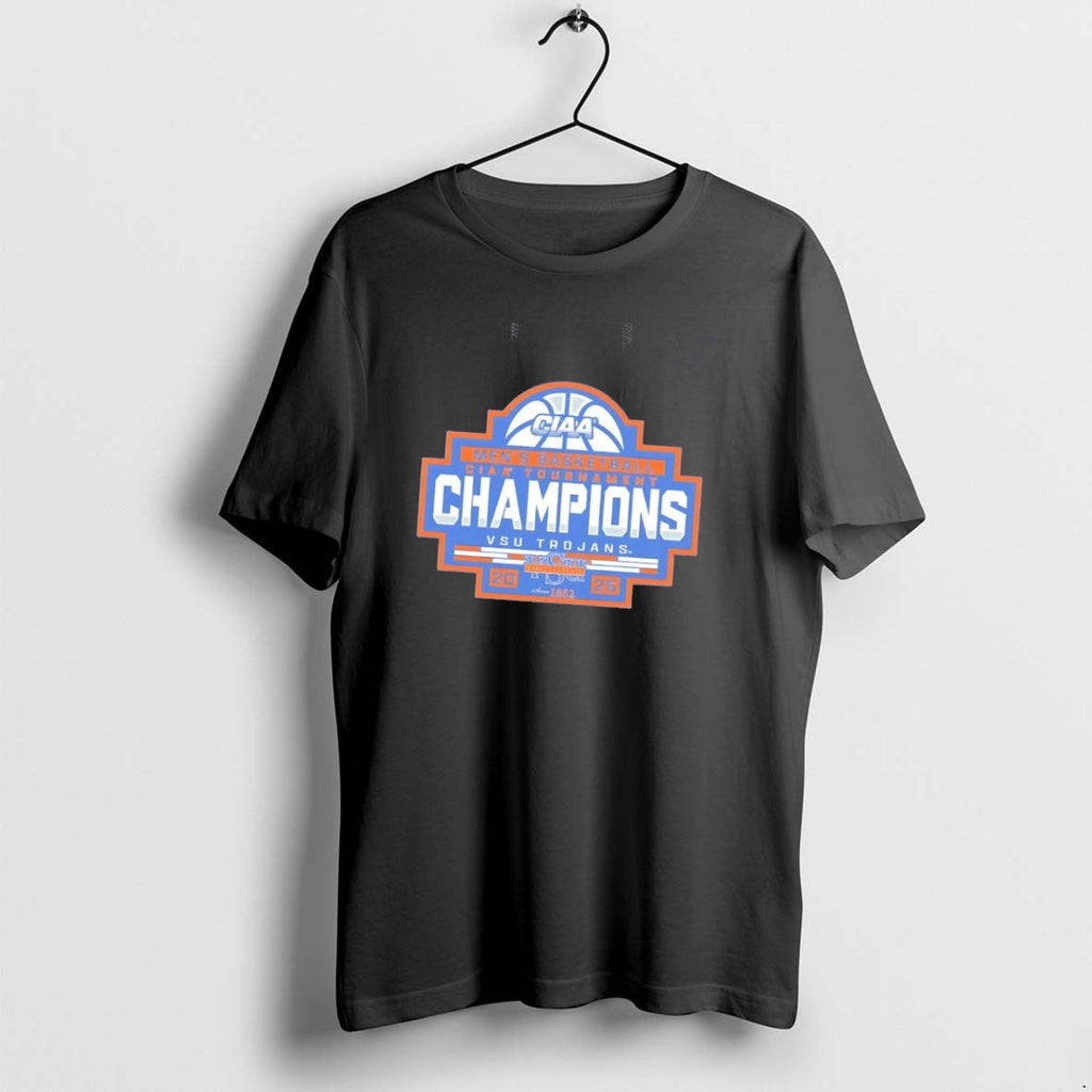 Official Virginia State Trojans Mens Basketball 2025 - Adult & Kids T-Shirts, Sweatshirts & Hoodies apparel design preview 1