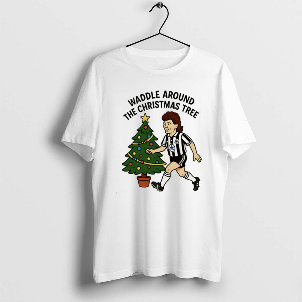 Official Waddle Around The Christmas Tree Newcastle - Adult & Kids T-Shirts, Sweatshirts & Hoodies apparel design preview 1