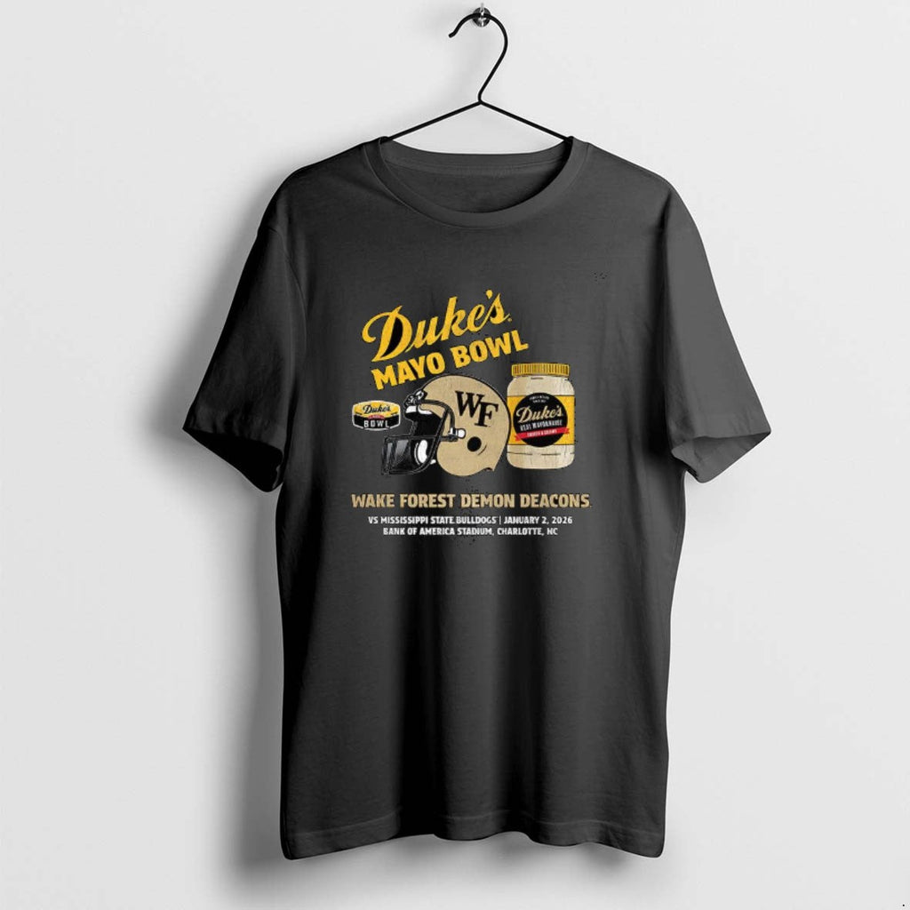 Official Wake Forest Demon Deacons 2026 Dukes Mayo - Adult & Kids T-Shirts, Sweatshirts & Hoodies apparel design preview 1