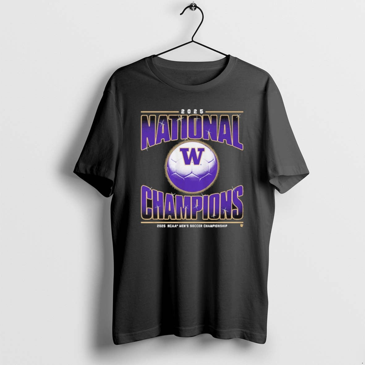 Official Washington Huskies Mens Soccer Championship - Adult & Kids T-Shirts, Sweatshirts & Hoodies apparel design preview 1