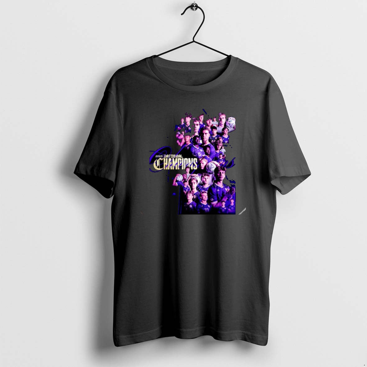 Official Washington Husky Mens Soccer 2025 National - Adult & Kids T-Shirts, Sweatshirts & Hoodies apparel design preview 1