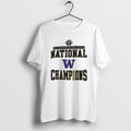 Official Washington Mens Soccer 2025 Ncaa National - Adult & Kids T-Shirts, Sweatshirts & Hoodies apparel design preview 1