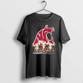 Official Washington State Cougars X Elephants Santa - Adult & Kids T-Shirts, Sweatshirts & Hoodies apparel design preview 1