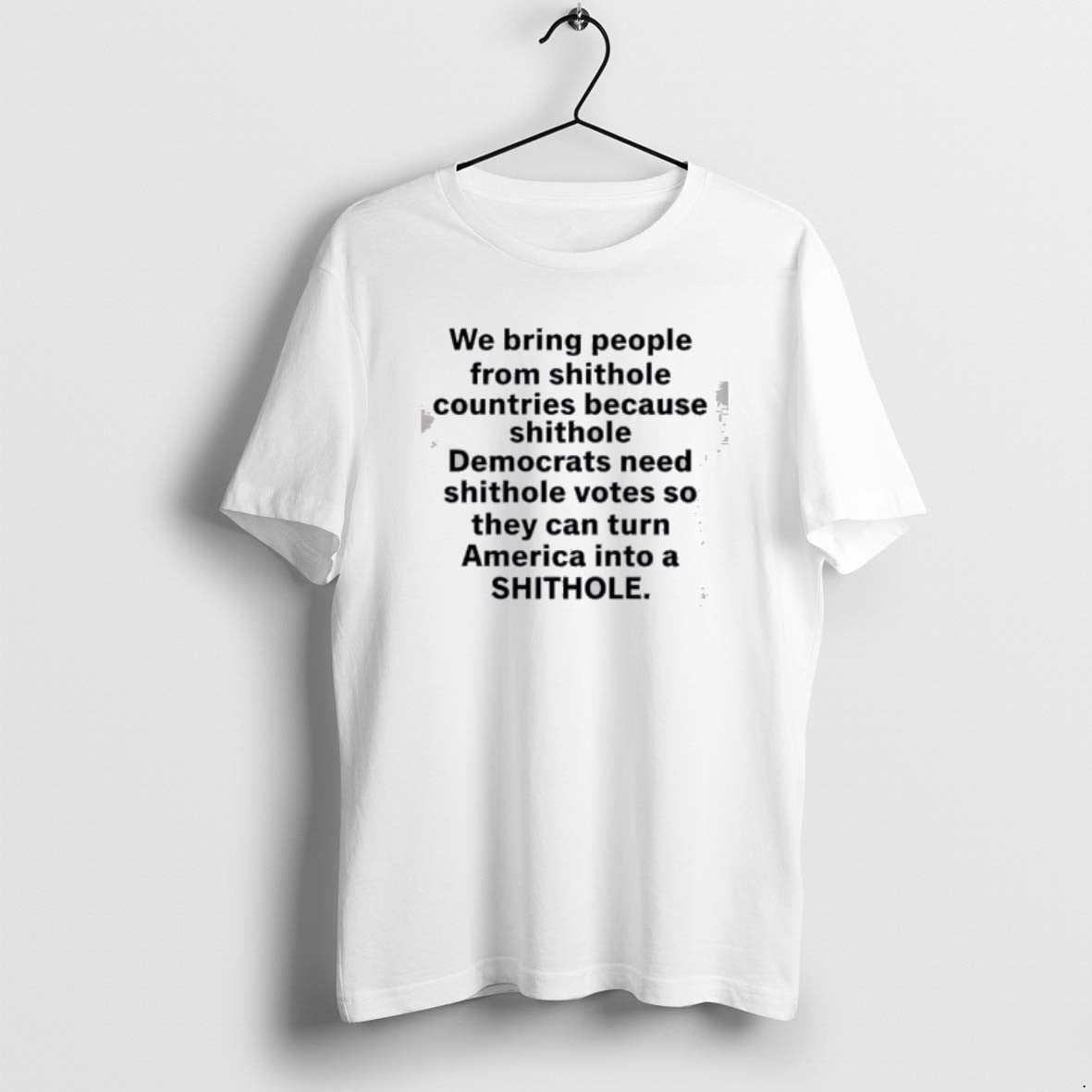 Official We Bring People From Shithole Countries - Adult & Kids T-Shirts, Sweatshirts & Hoodies apparel design preview 1