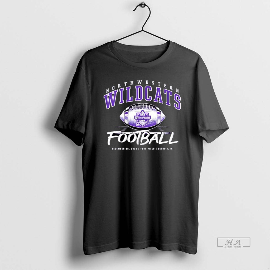 Official Wildcats Northwestern 2025 Gameabove Sports - Adult & Kids T-Shirts, Sweatshirts & Hoodies apparel design preview 1