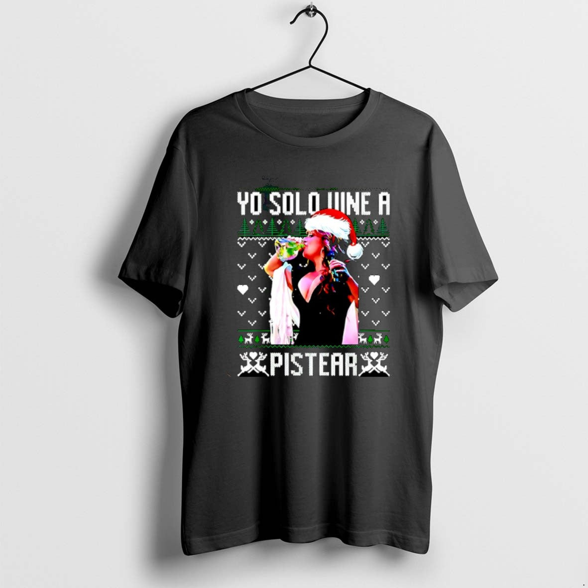 Official Yo Solo Vine A Pistear Ugly Christmas - Adult & Kids T-Shirts, Sweatshirts & Hoodies apparel design preview 1