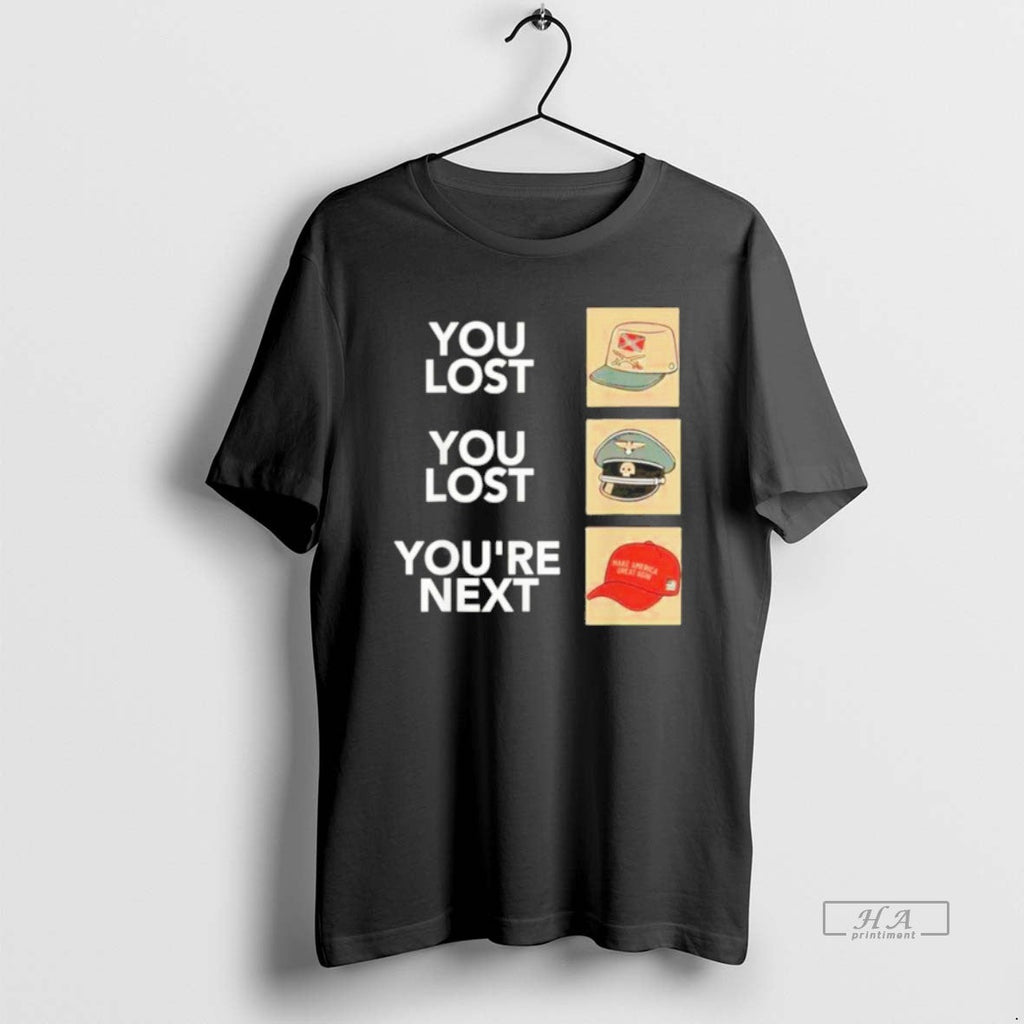 Official You Lost Youre Next - Adult & Kids T-Shirts, Sweatshirts & Hoodies apparel design preview 1