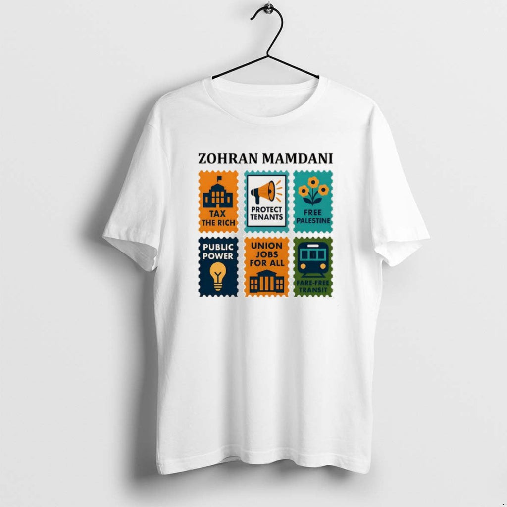 Official Zohran Mamdani Tax The Rich Mayor Of New - Adult & Kids T-Shirts, Sweatshirts & Hoodies apparel design preview 1