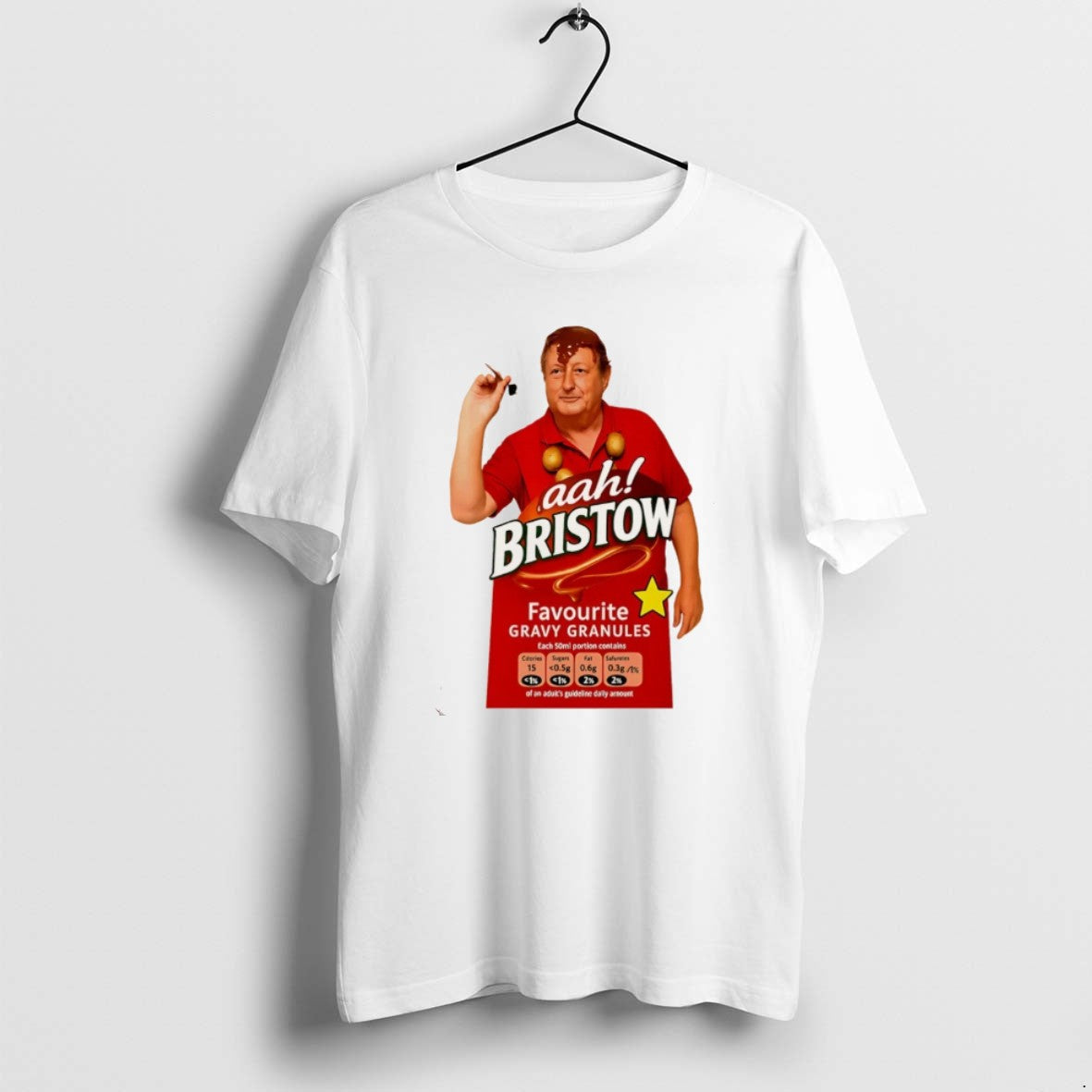Official Aah Eric Bristow Gravy Granules Darts - Adult & Kids T-Shirts, Sweatshirts & Hoodies apparel design preview 1