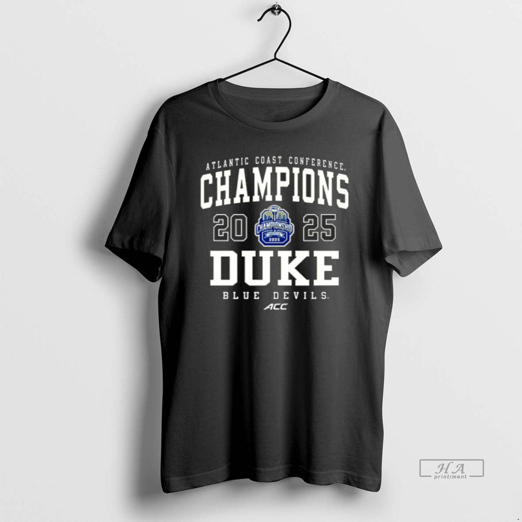 Official Duke 2025 Acc Football Champs - Adult & Kids T-Shirts, Sweatshirts & Hoodies apparel design preview 1