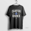 Official Duke 2025 Acc Football Champs - Adult & Kids T-Shirts, Sweatshirts & Hoodies apparel design preview 1