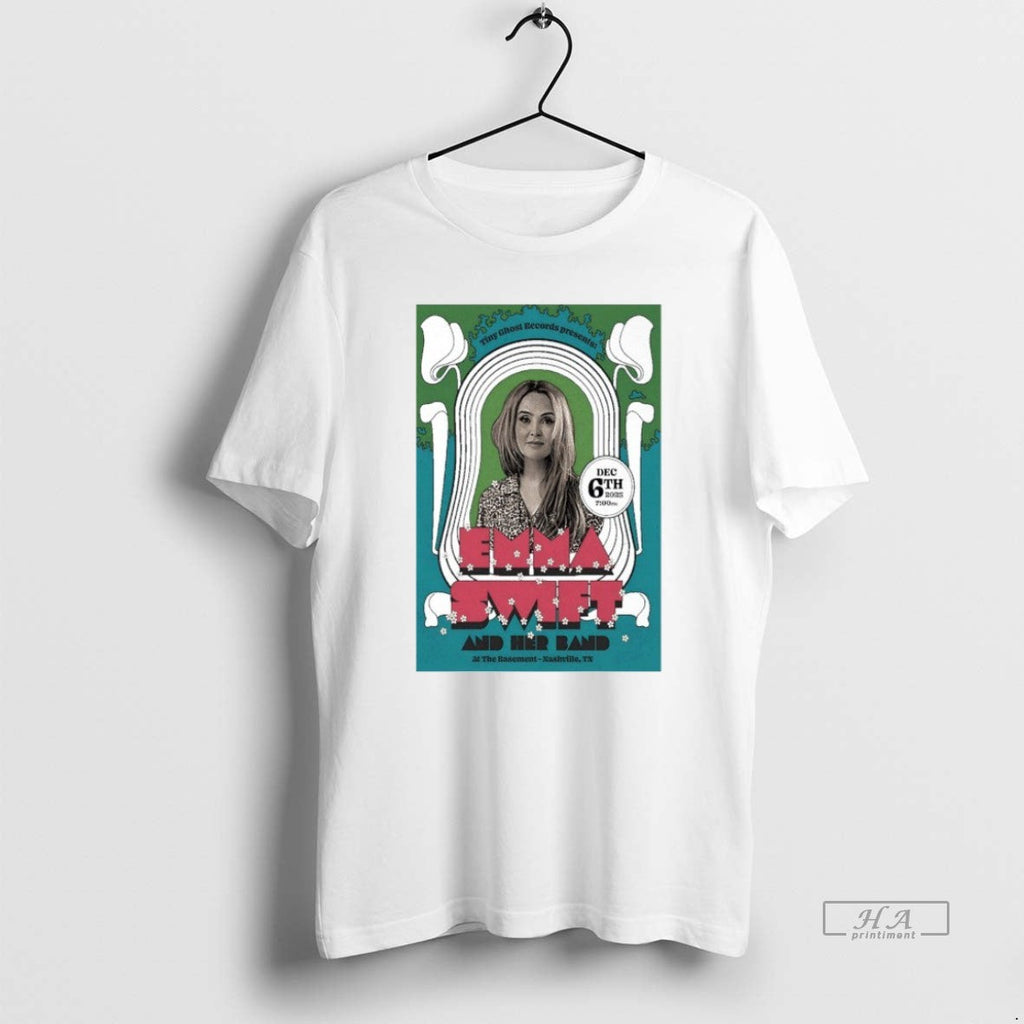 Official Emma Swift Dec 6 2025 The Basement In - Adult & Kids T-Shirts, Sweatshirts & Hoodies apparel design preview 1