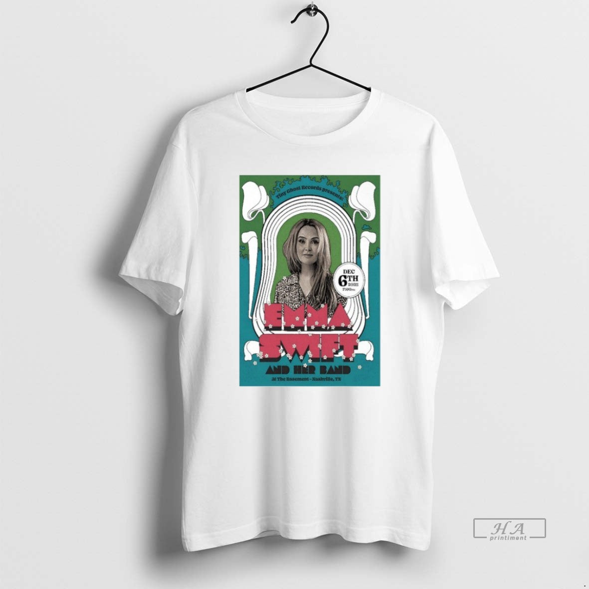 Official Emma Swift Dec 6 2025 The Basement In - Adult & Kids T-Shirts, Sweatshirts & Hoodies apparel design preview 1