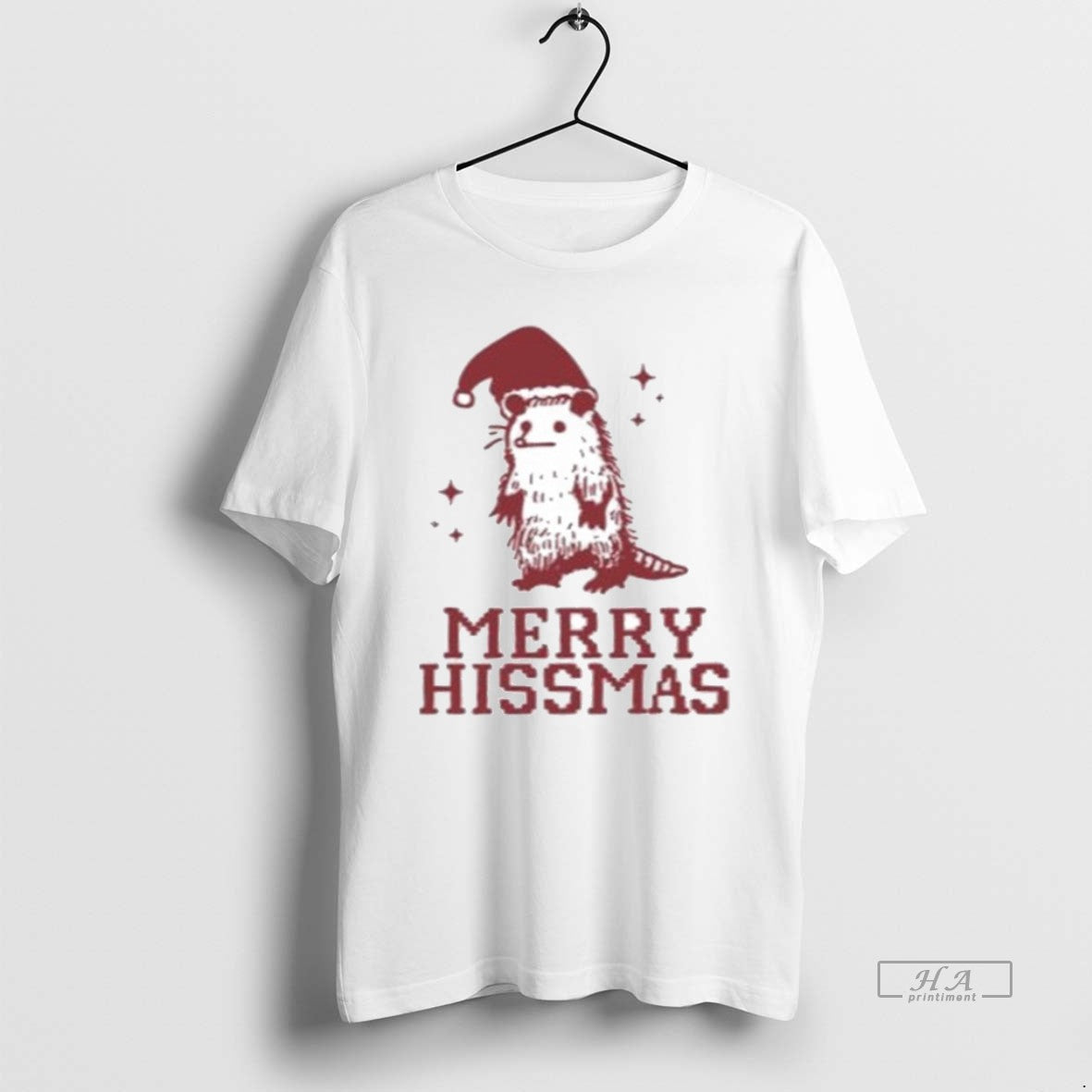 Official Merry Hissmas 2025 Holiday - Adult & Kids T-Shirts, Sweatshirts & Hoodies apparel design preview 1
