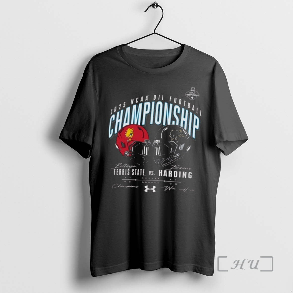Officials 2025 Ncaa Division Ii Football Championship - Adult & Kids T-Shirts, Sweatshirts & Hoodies apparel design preview 1