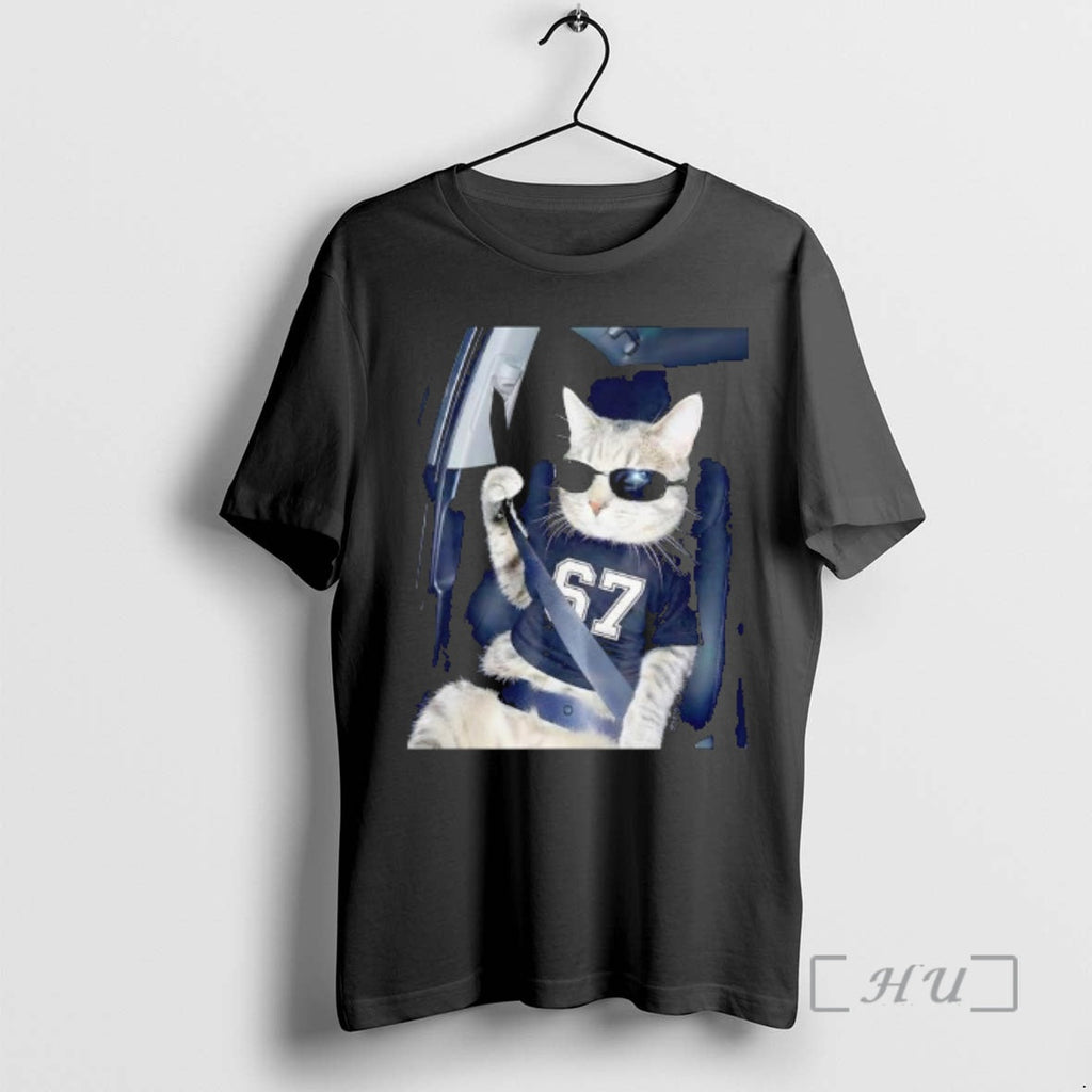 Officials 67 Cat Wearing Sunglasses Gen Alpha Funny - Adult & Kids T-Shirts, Sweatshirts & Hoodies apparel design preview 1