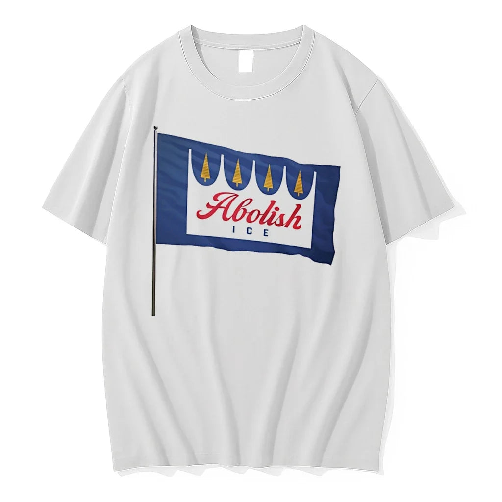 Officials Abolish Ice Flag Immigration Reform Social - Adult & Kids T-Shirts, Sweatshirts & Hoodies apparel design preview 1