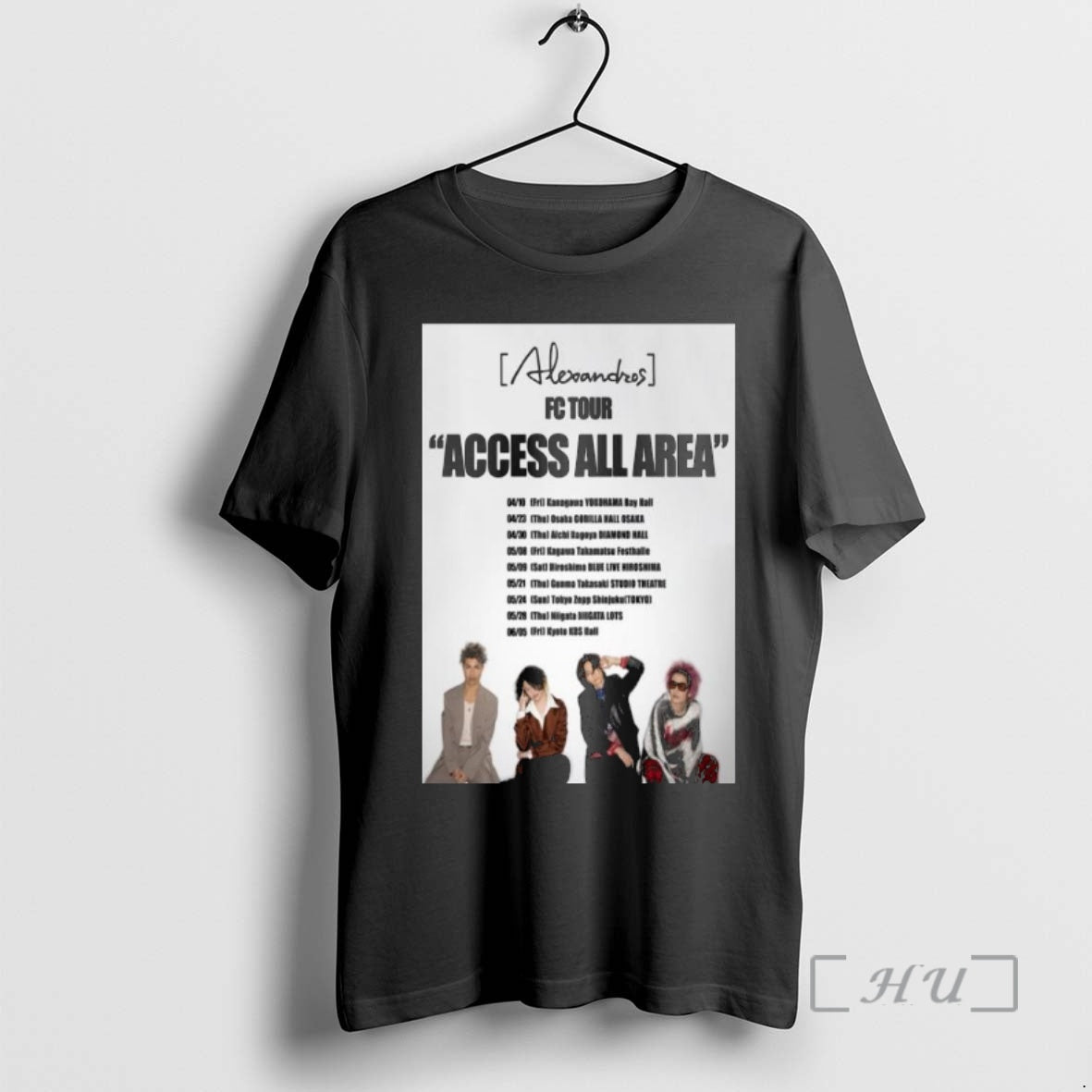 Officials Alexandros Fc Tour Access All Area 2026 - Adult & Kids T-Shirts, Sweatshirts & Hoodies apparel design preview 1