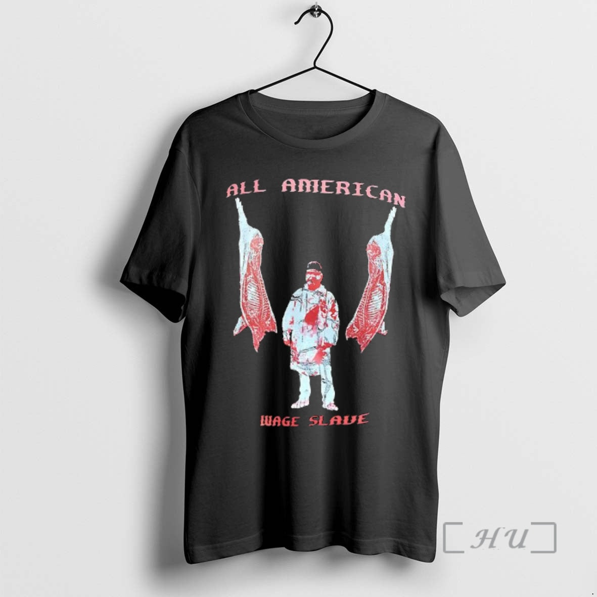 Officials All America Wage Slave Graphic - Adult & Kids T-Shirts, Sweatshirts & Hoodies apparel design preview 1