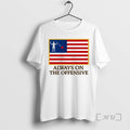 Officials Always On The Offensive Flag - Adult & Kids T-Shirts, Sweatshirts & Hoodies apparel design preview 1