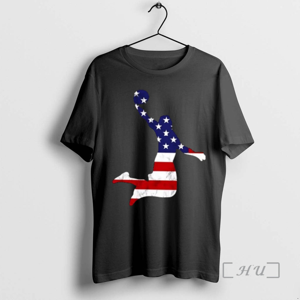 Officials American Basketball Us Born Flag - Adult & Kids T-Shirts, Sweatshirts & Hoodies apparel design preview 1