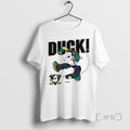 Officials Anaheim Mighty Ducks Mascot Playing Hockey - Adult & Kids T-Shirts, Sweatshirts & Hoodies apparel design preview 1