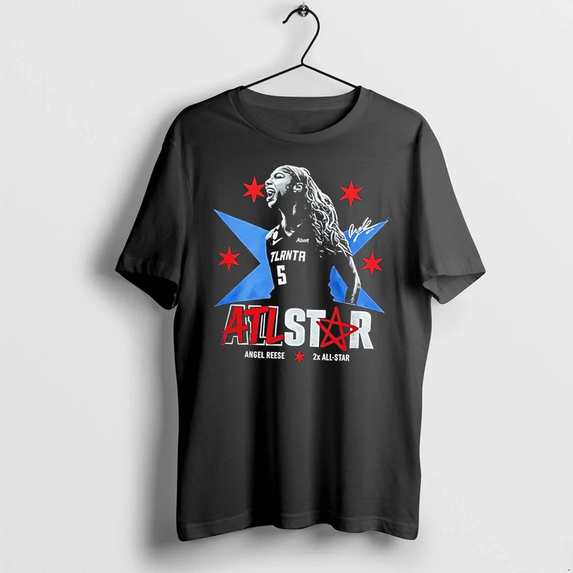 Officials Angel Reese Atlanta Dream 5 Atlstar 2x All - Adult & Kids T-Shirts, Sweatshirts & Hoodies apparel design preview 1