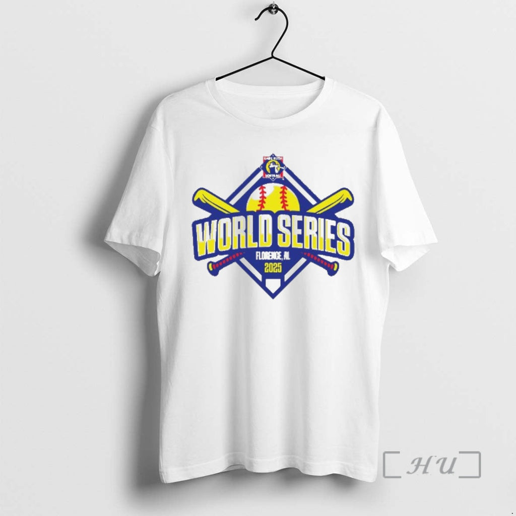 Officials Babe Ruth Softball World Series 2025 - Adult & Kids T-Shirts, Sweatshirts & Hoodies apparel design preview 1
