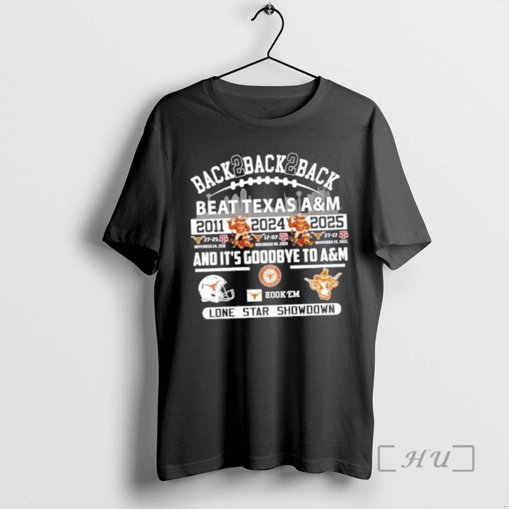 Officials Back 2 Texas Longhorns Beat Am Lone Star - Adult & Kids T-Shirts, Sweatshirts & Hoodies apparel design preview 1