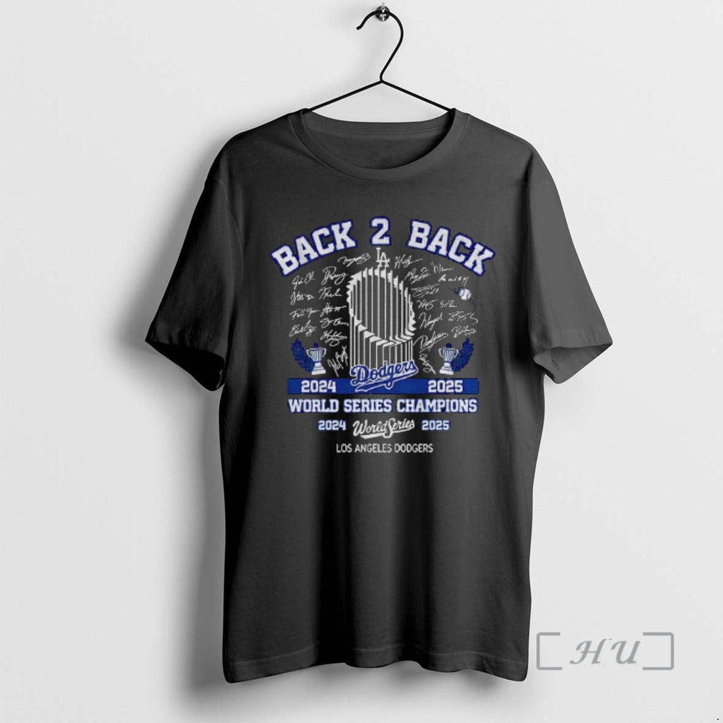 Officials Back 2 World Series Champions 2024 2025 - Adult & Kids T-Shirts, Sweatshirts & Hoodies apparel design preview 1