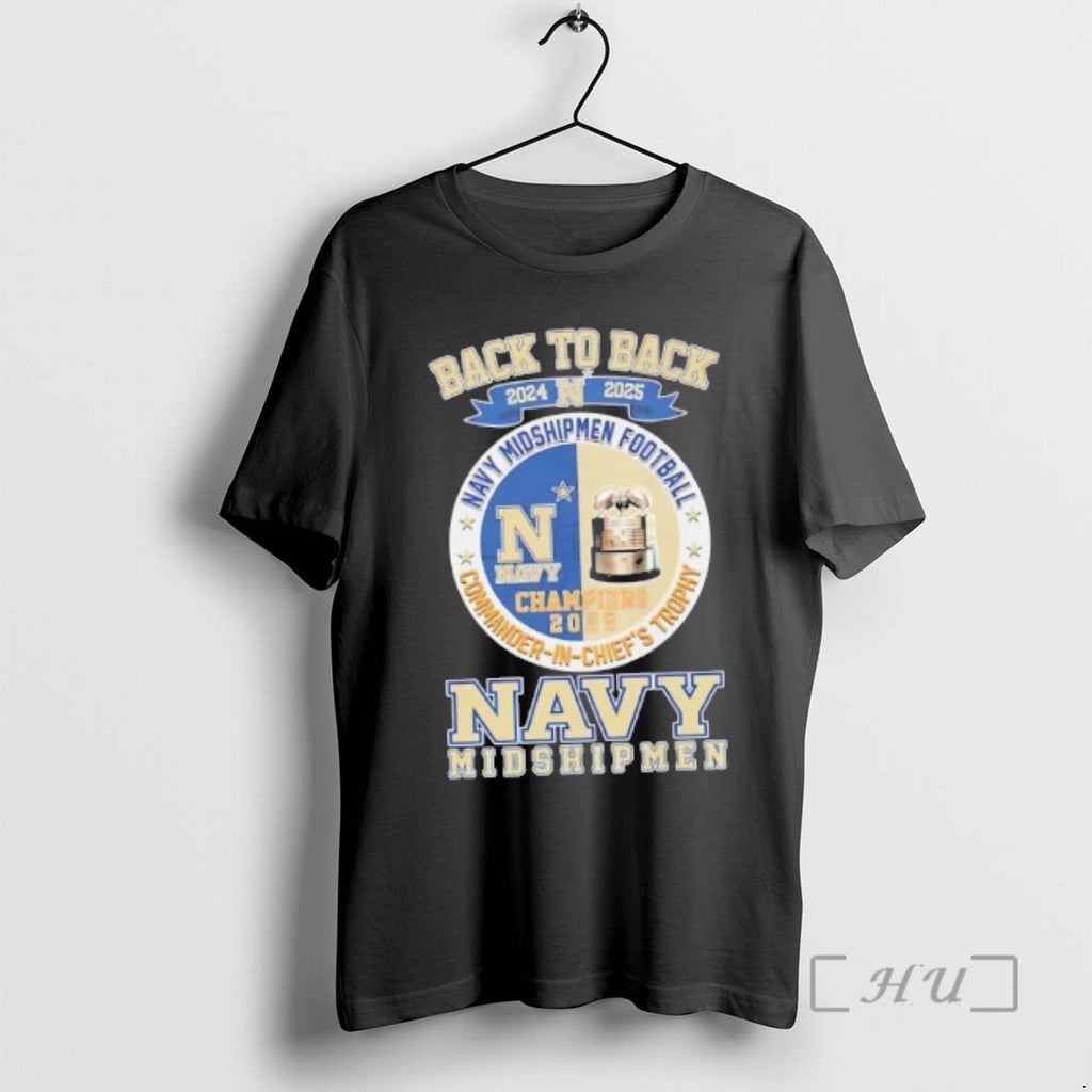 Officials Back To 2024 2025 Navy Midshipmen Football - Adult & Kids T-Shirts, Sweatshirts & Hoodies apparel design preview 1