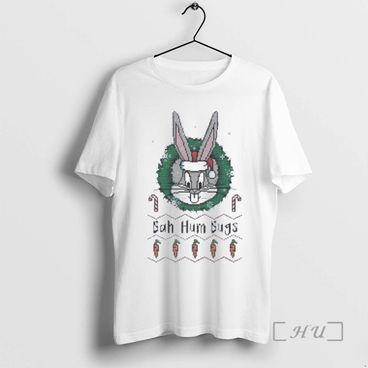 Officials Bah Hum Bugs Ugly Christmas - Adult & Kids T-Shirts, Sweatshirts & Hoodies apparel design preview 1