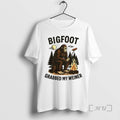 Officials Bigfoot Grabbed My Wiener Vintage - Adult & Kids T-Shirts, Sweatshirts & Hoodies apparel design preview 1