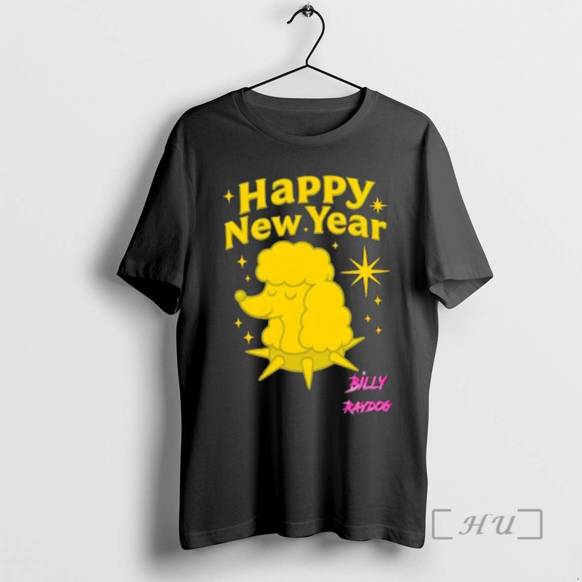 Officials Billy Raydog Happy New Year - Adult & Kids T-Shirts, Sweatshirts & Hoodies apparel design preview 1