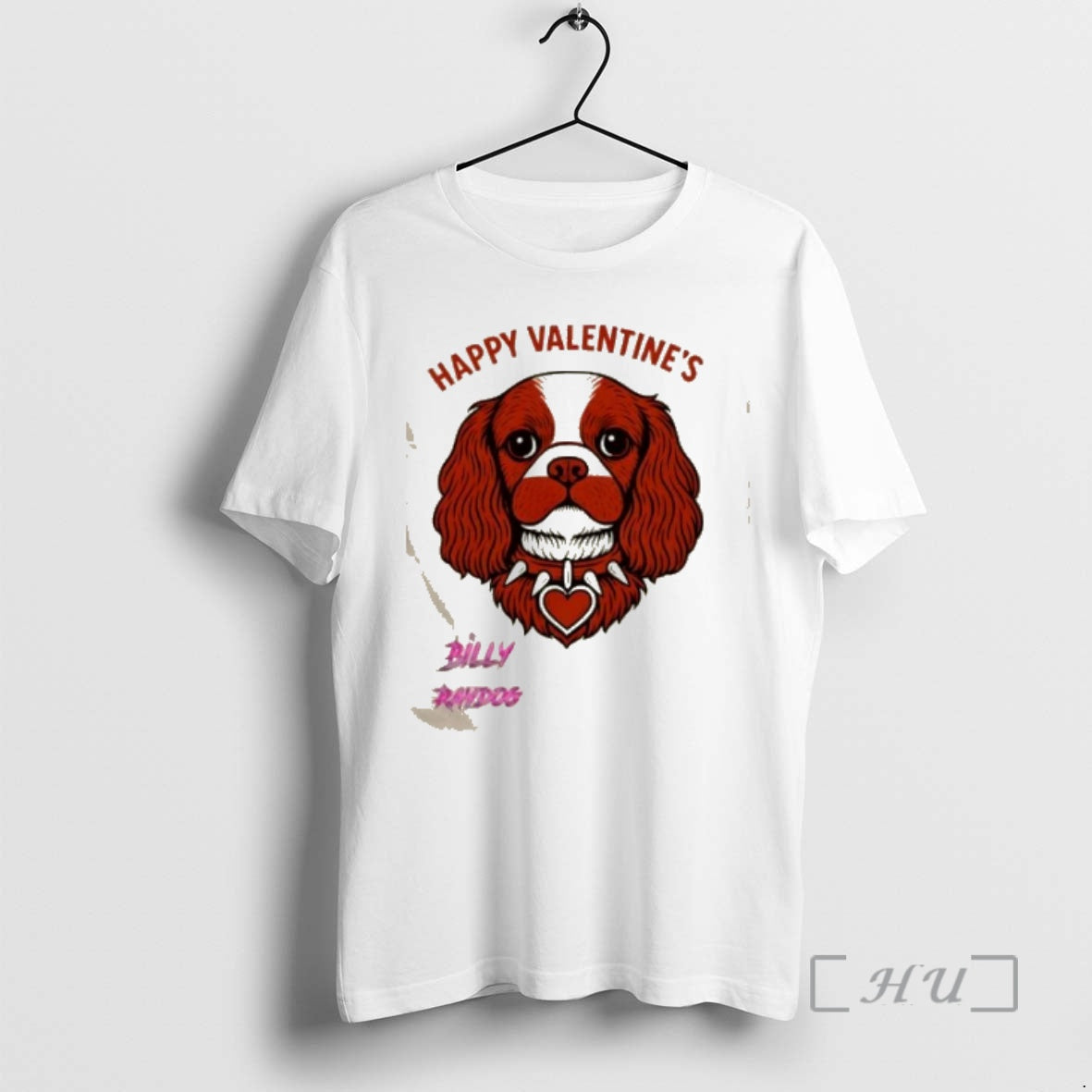 Officials Billy Raydog Happy Valentines - Adult & Kids T-Shirts, Sweatshirts & Hoodies apparel design preview 1