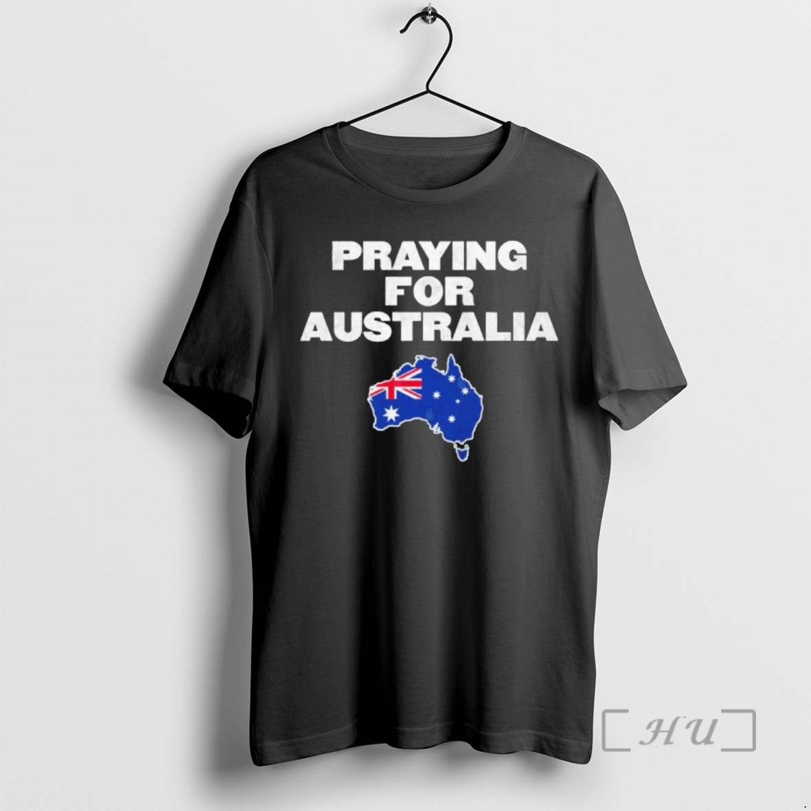 Officials Bondi Praying For Australia Flag - Adult & Kids T-Shirts, Sweatshirts & Hoodies apparel design preview 1