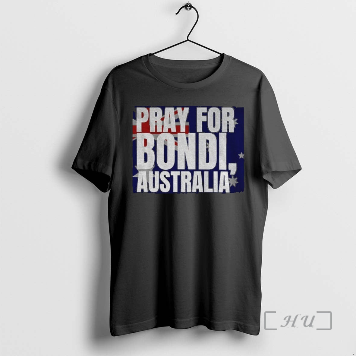 Officials Bondi Beach Pray For Australia Flag - Adult & Kids T-Shirts, Sweatshirts & Hoodies apparel design preview 1