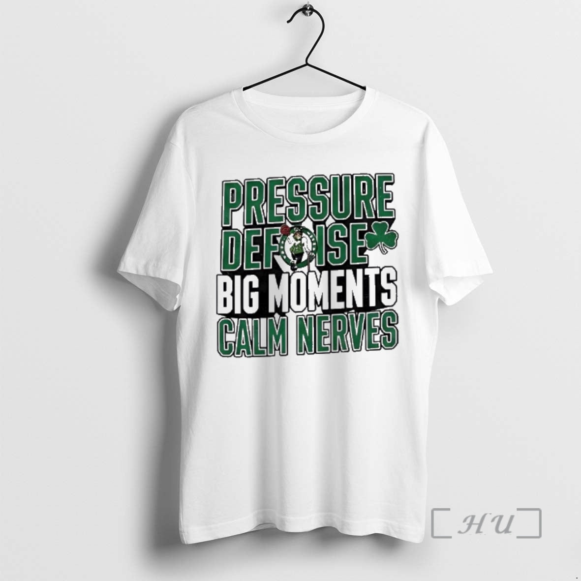 Officials Boston Celtics Pressure Defense Big Moments - Adult & Kids T-Shirts, Sweatshirts & Hoodies apparel design preview 1