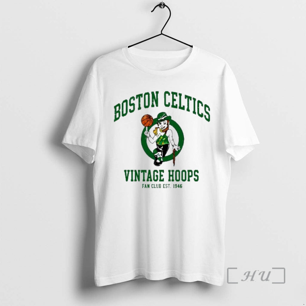 Officials Boston Celtics Vintage Basketball Graphic - Adult & Kids T-Shirts, Sweatshirts & Hoodies apparel design preview 1